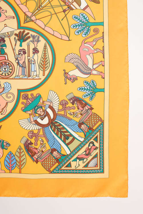 Hermès Silk Persepolis 90 Scarf