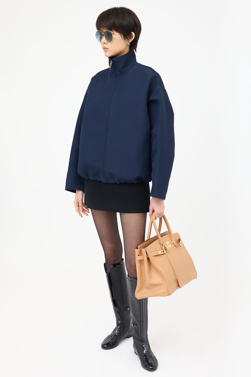 Hermès 1998 Natural Courchevel Birkin 35 Bag