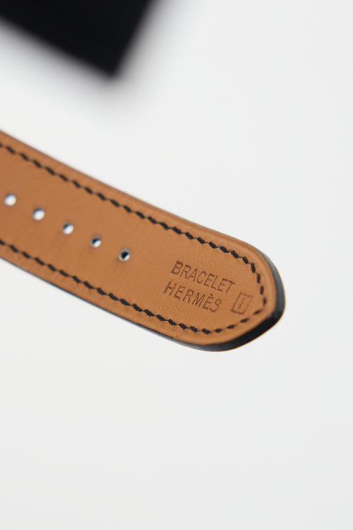 Hermès 2005 Leather Watch Band