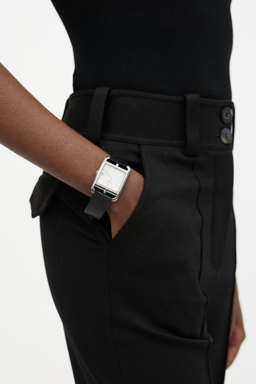 Hermès 2007 Stainless Steel Cape Cod Watch