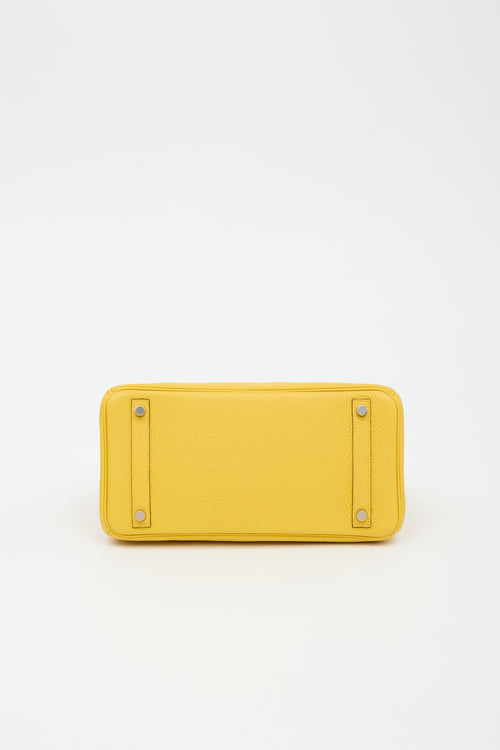 Hermès 2009 Jaune Ambre Clemence Birkin 30 Bag