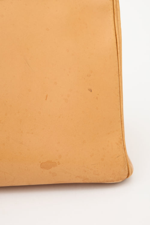 Hermès 2009 Vache Naturelle Birkin 35 Bag