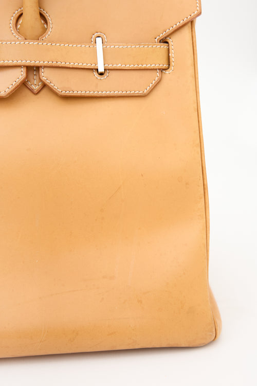 Hermès 2009 Vache Naturelle Birkin 35 Bag