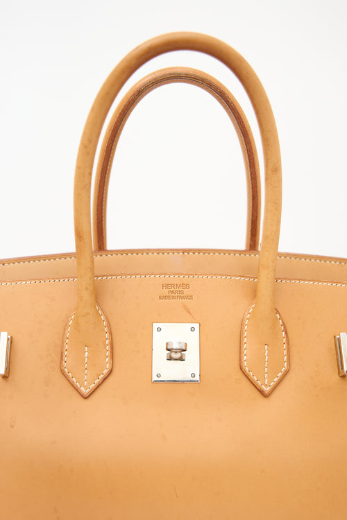 Hermès 2009 Vache Naturelle Birkin 35 Bag