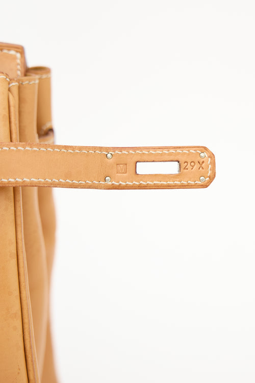 Hermès 2009 Vache Naturelle Birkin 35 Bag