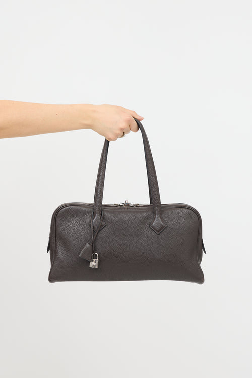 Hermès 2011 Ebene Clemence Victoria Elan 38 Bag