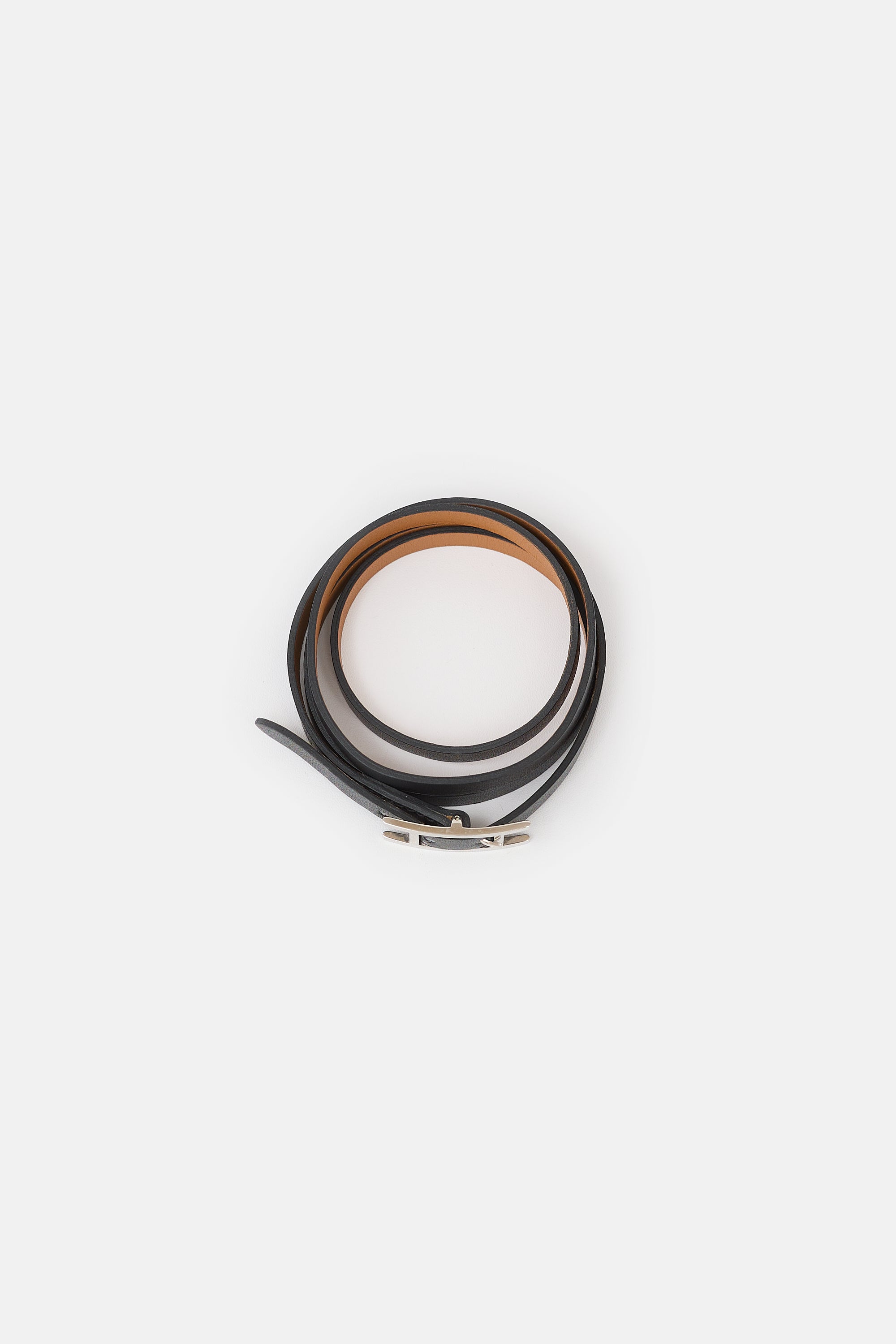 Hermès 2012 Chamonix Leather Hapi 3 Bracelet