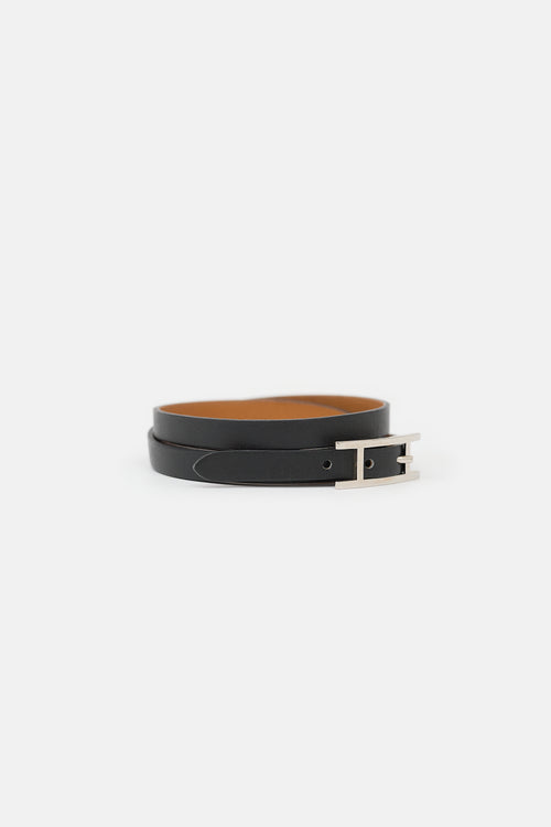 Hermès 2012 Chamonix Leather Hapi 3 Bracelet