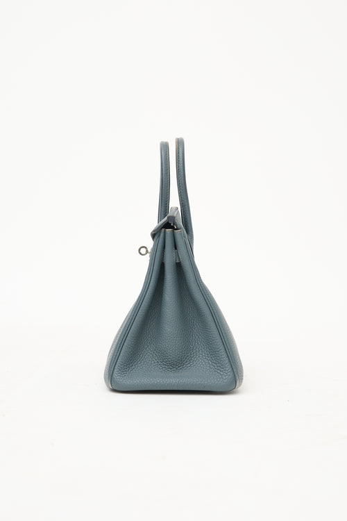 Hermès 2013 Bleu Orage Togo Birkin 25 Bag