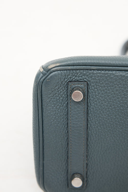 Hermès 2013 Bleu Orage Togo Birkin 25 Bag