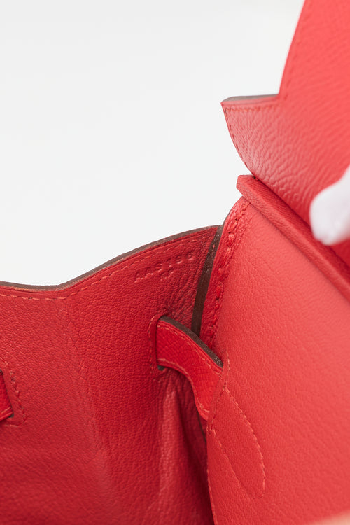 Hermès 2017 Rouge Casaque Clemence Birkin 35 Bag