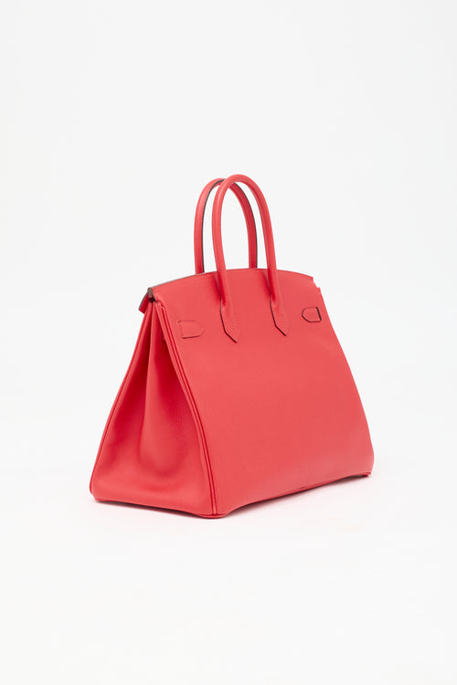 Hermès 2017 Rouge Casaque Clemence Birkin 35 Bag