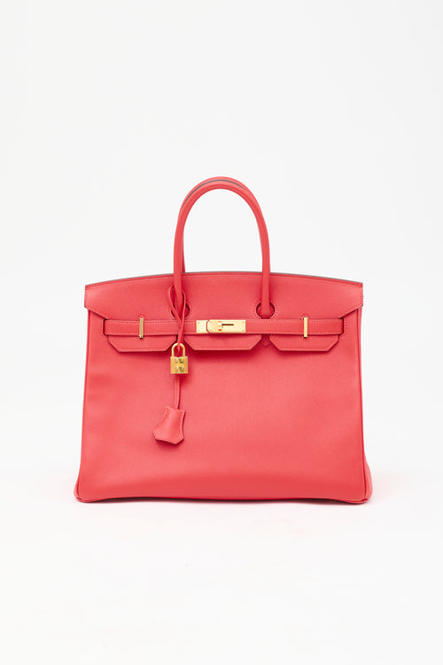 2017 Rouge Casaque Clemence Birkin 35 Bag
