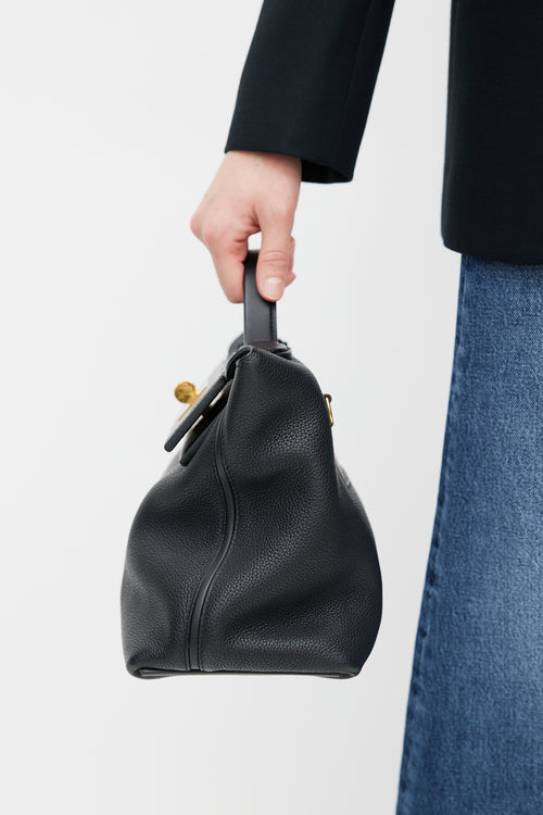 Hermès 2018 Black Maurice & Swift Leather 24/24 Bag