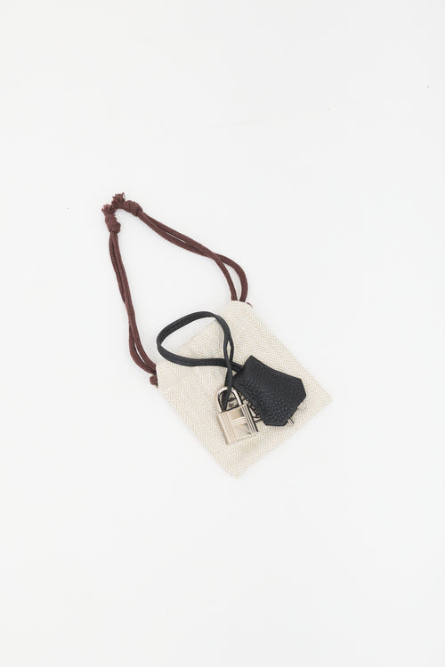 Hermès 2021 Noir Togo Kelly II Retourne 32 Bag
