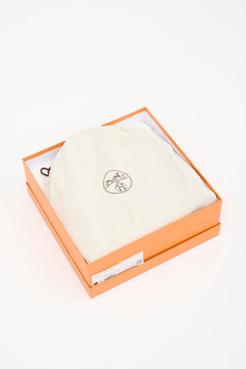 Hermès 2021 Noir Togo Kelly II Retourne 32 Bag