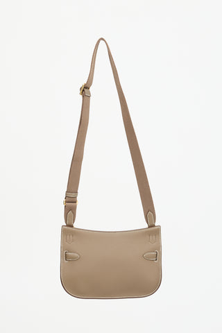 Hermès 2023 Etoupe Swift Mini Jypsiere Bag
