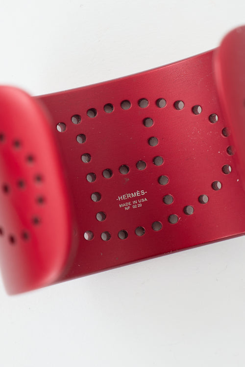 Hermès Aluminium Evelyne Cuff