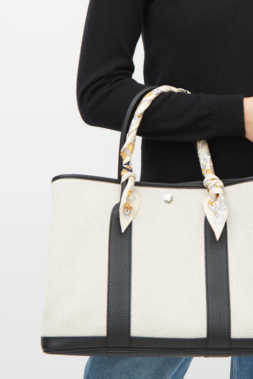 Hermès Beige & Multi Silk Harnais En Rosace Twilly