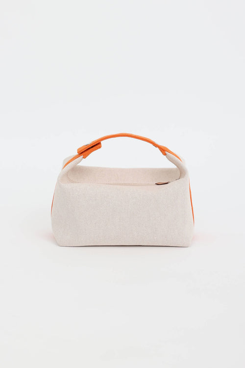 Hermès Large Toile Chevron Bride A Brac Bag