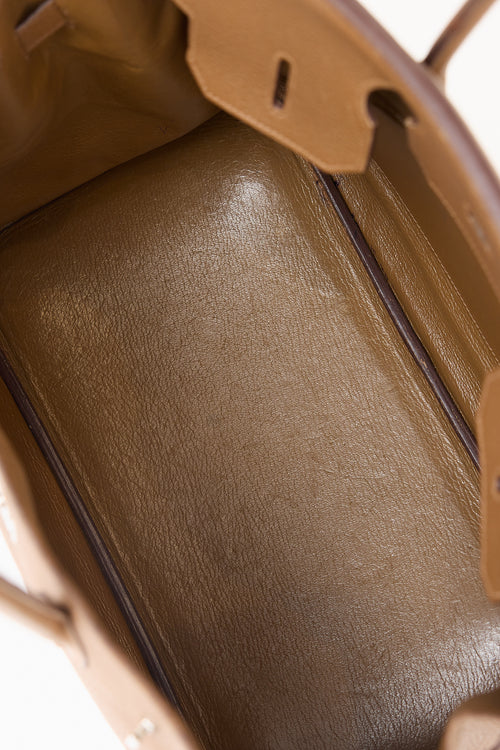 Hermès 2009 Alezan Clemence Birkin 35 Bag