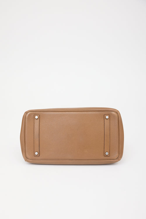 Hermès 2009 Alezan Clemence Birkin 35 Bag