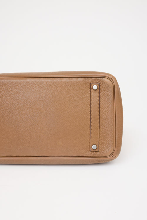 Hermès 2009 Alezan Clemence Birkin 35 Bag