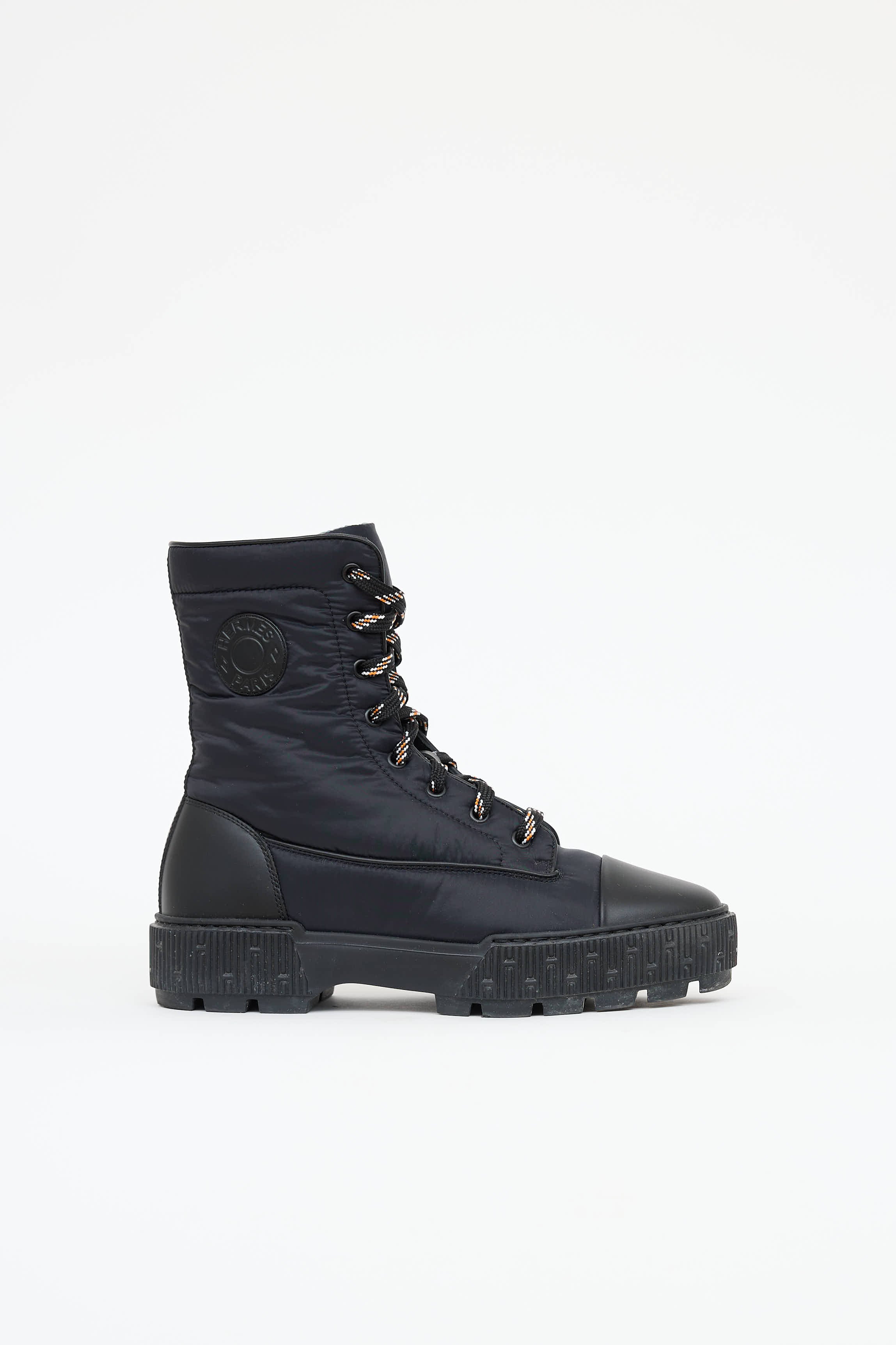 Hermès Nylon Fresh Ankle Boot