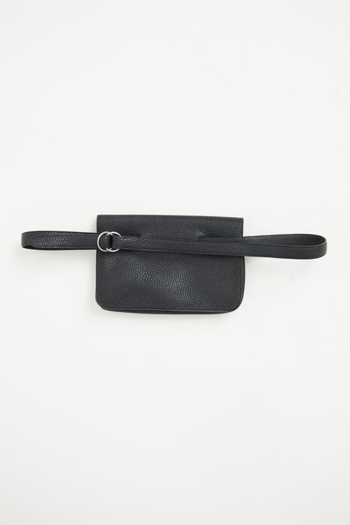 Hermès Black Dogun Duo Wallet