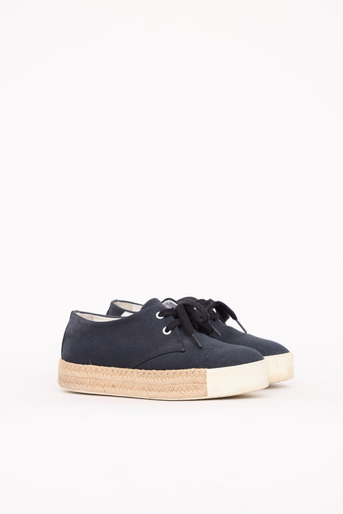 Hermes Rosa Espadrille Sneaker