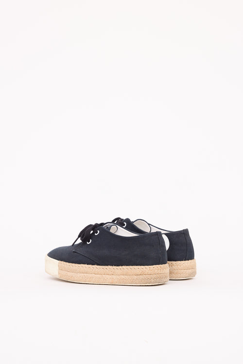 Hermes Rosa Espadrille Sneaker