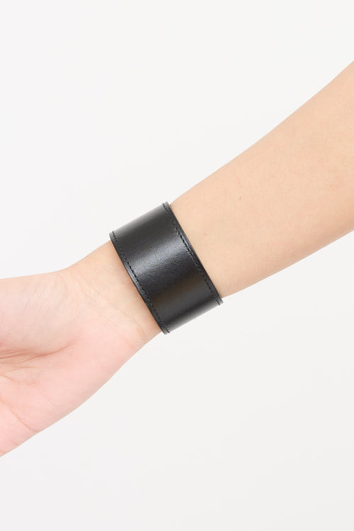 Hermès 2014 Leather Intense Wrap Bracelet