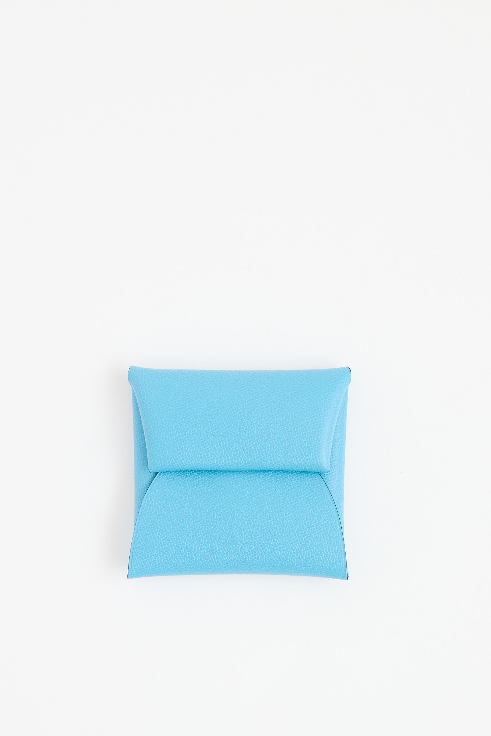 Hermès Bleu Celeste Bastia Change Purse