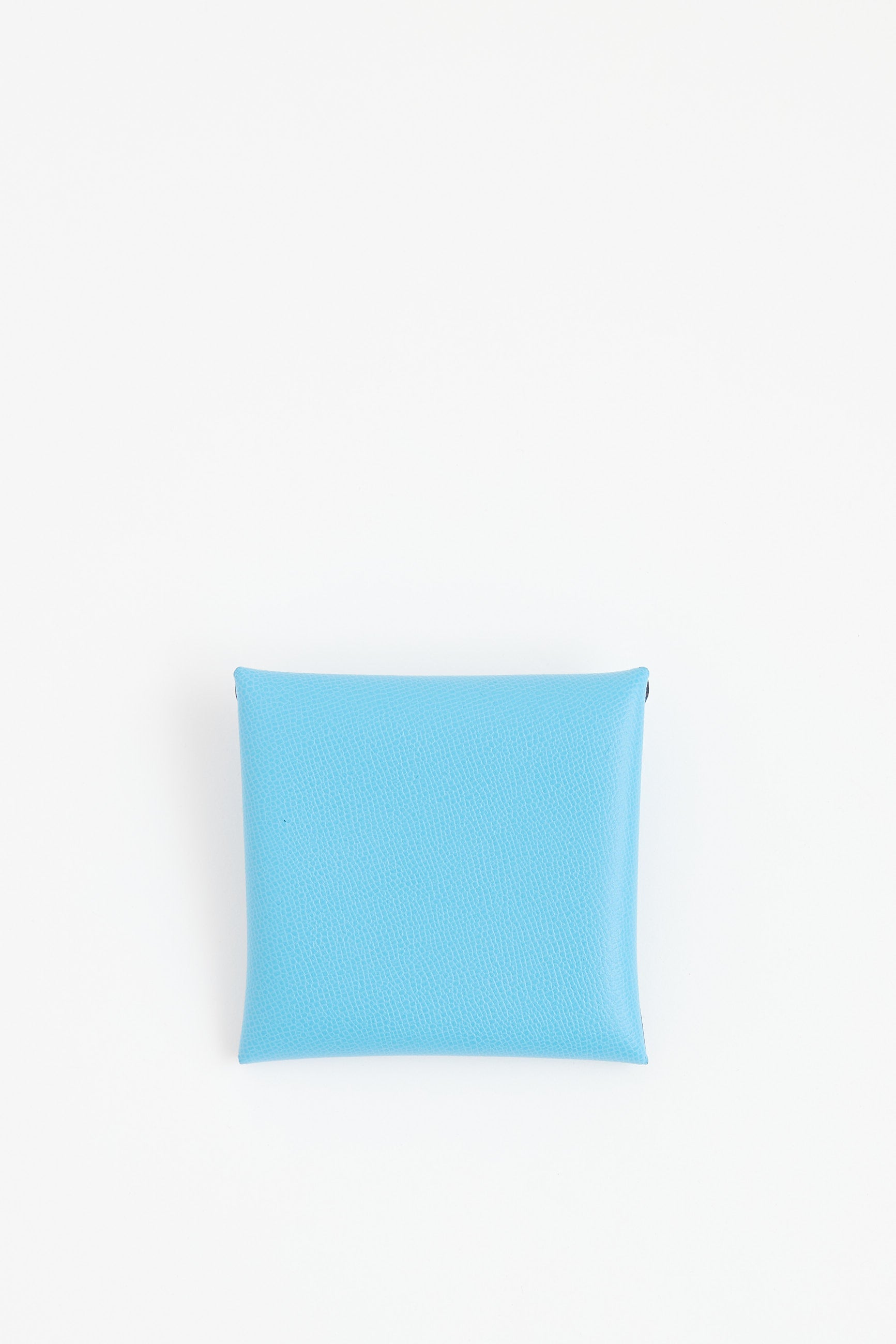 Hermès Bleu Celeste Bastia Change Purse