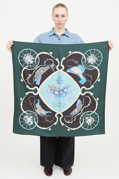 Hermès Silk Springs Scarf