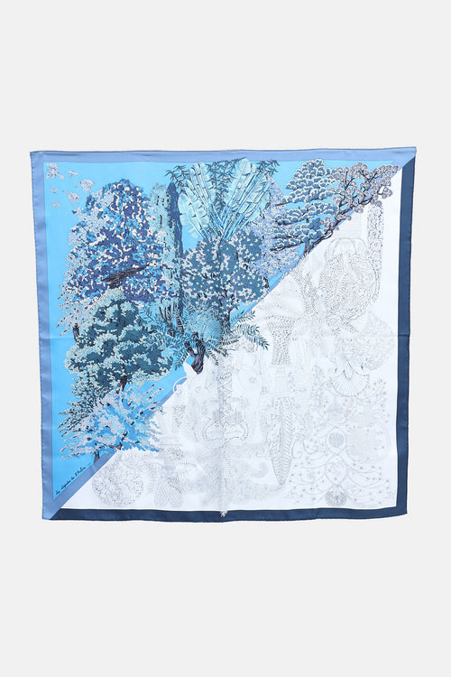 Silk Légendes De L'arbre 90 Scarf