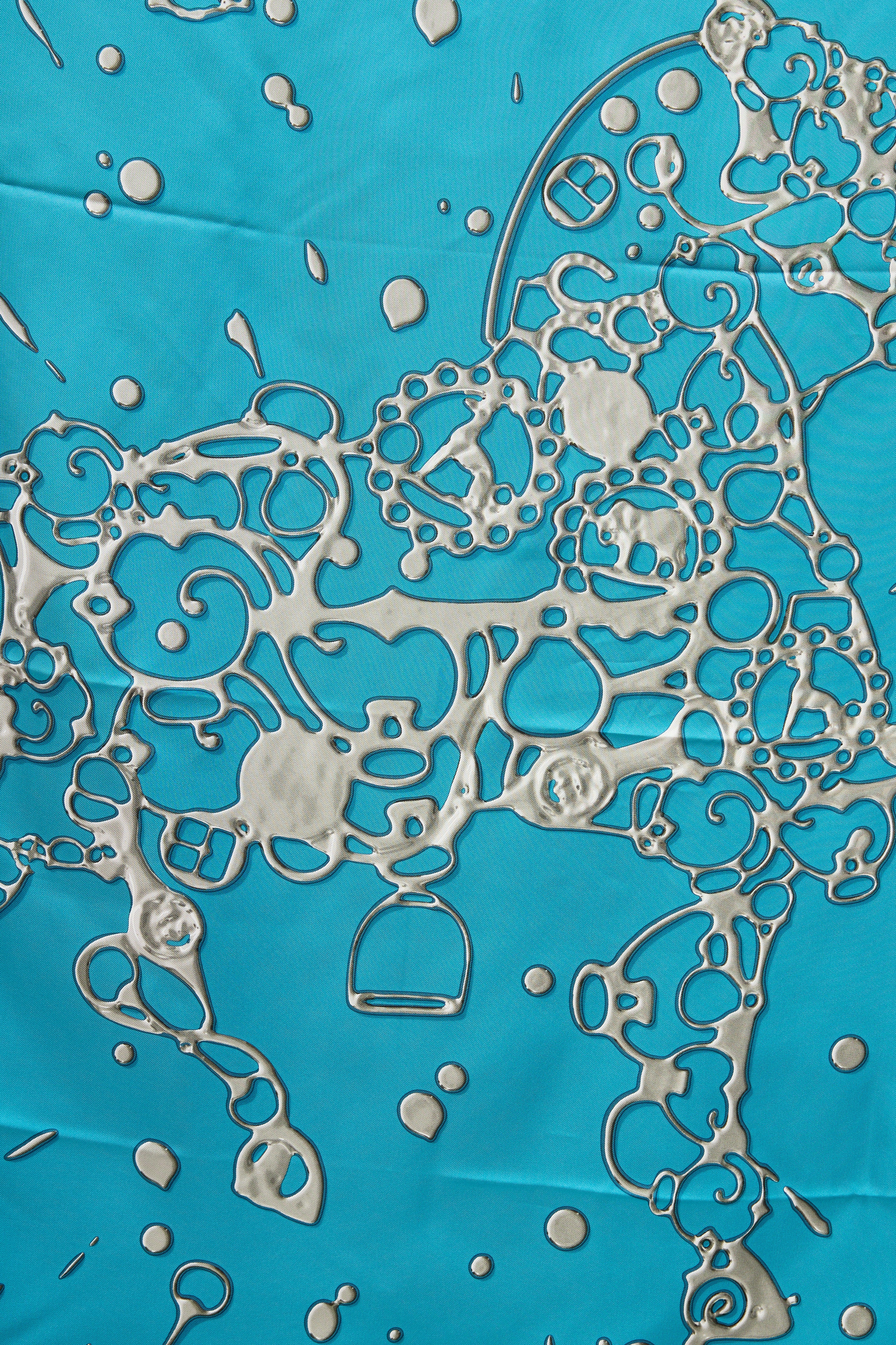 Hermès Silk Cheval Fusion Scarf