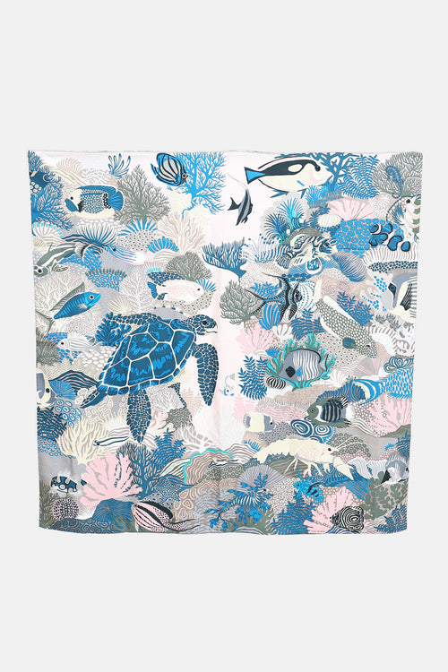 Silk Under The Waves Scarf
