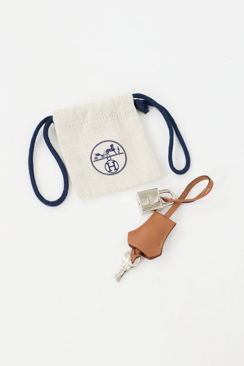 Hermès 2022 Gold Toile Goeland & Swift Leather Birkin Cargo 25 Bag