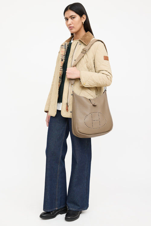 2012 Etoupe Clemence Evelyne GM Bag