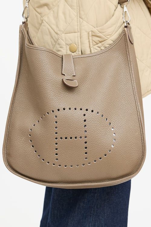 2012 Etoupe Clemence Evelyne GM Bag