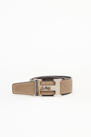 Hermès Leather Constance Belt