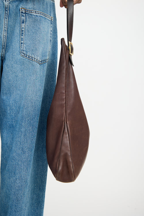 Hermès Brown Massai Shoulder Bag