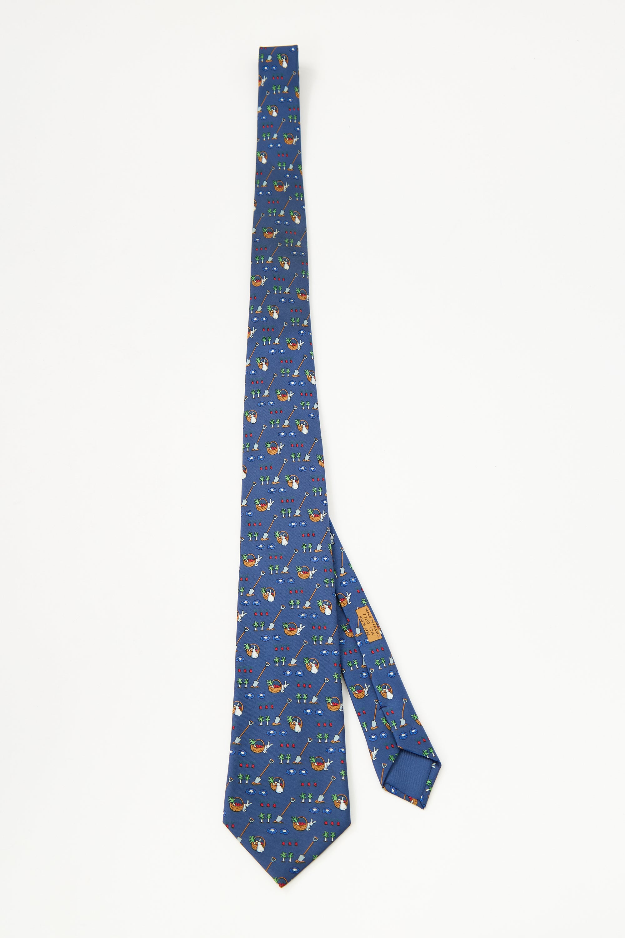 Hermès Silk Garden Tie