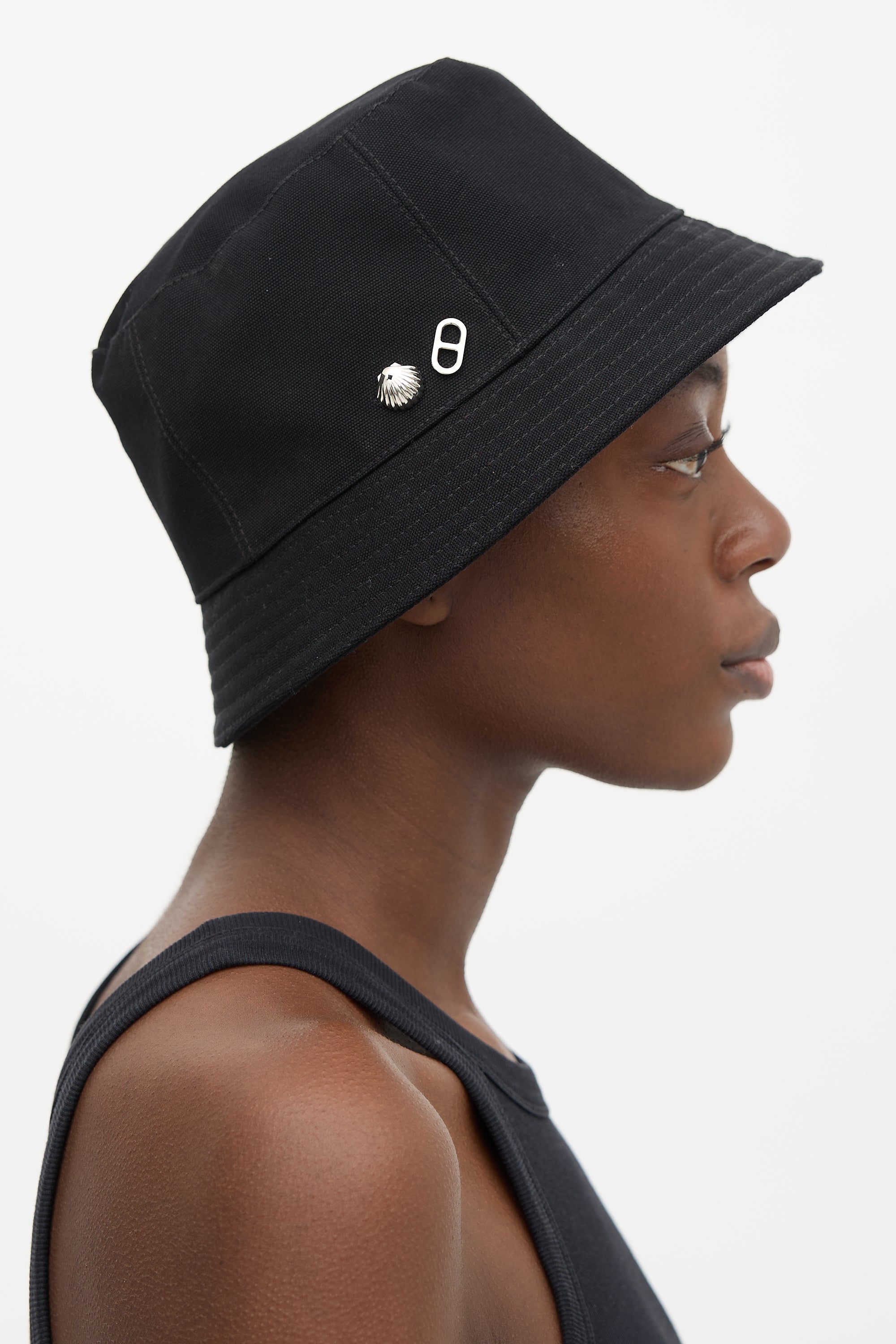 Hermès Calvi Seashell Bucket Hat