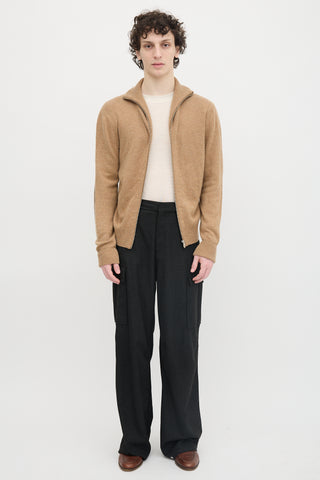 Hermès Cashmere Chain D'Ancre Zip Sweater