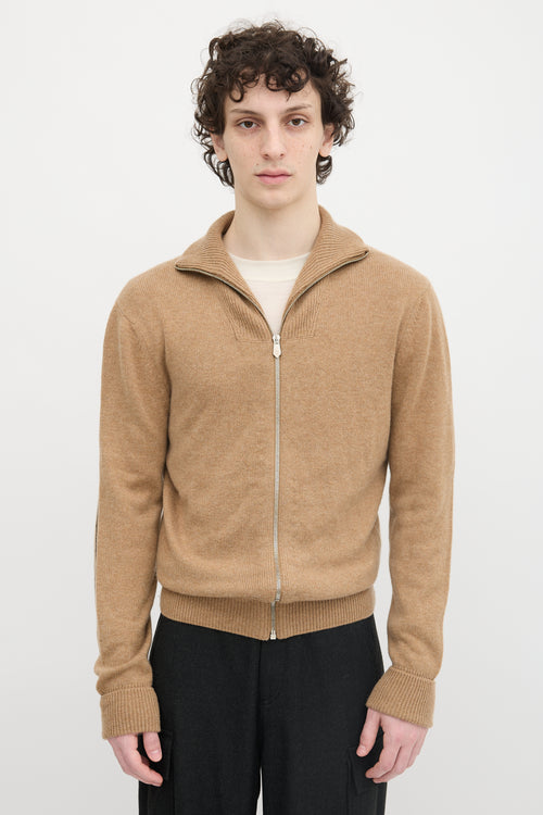 Hermès Cashmere Chain D'Ancre Zip Sweater