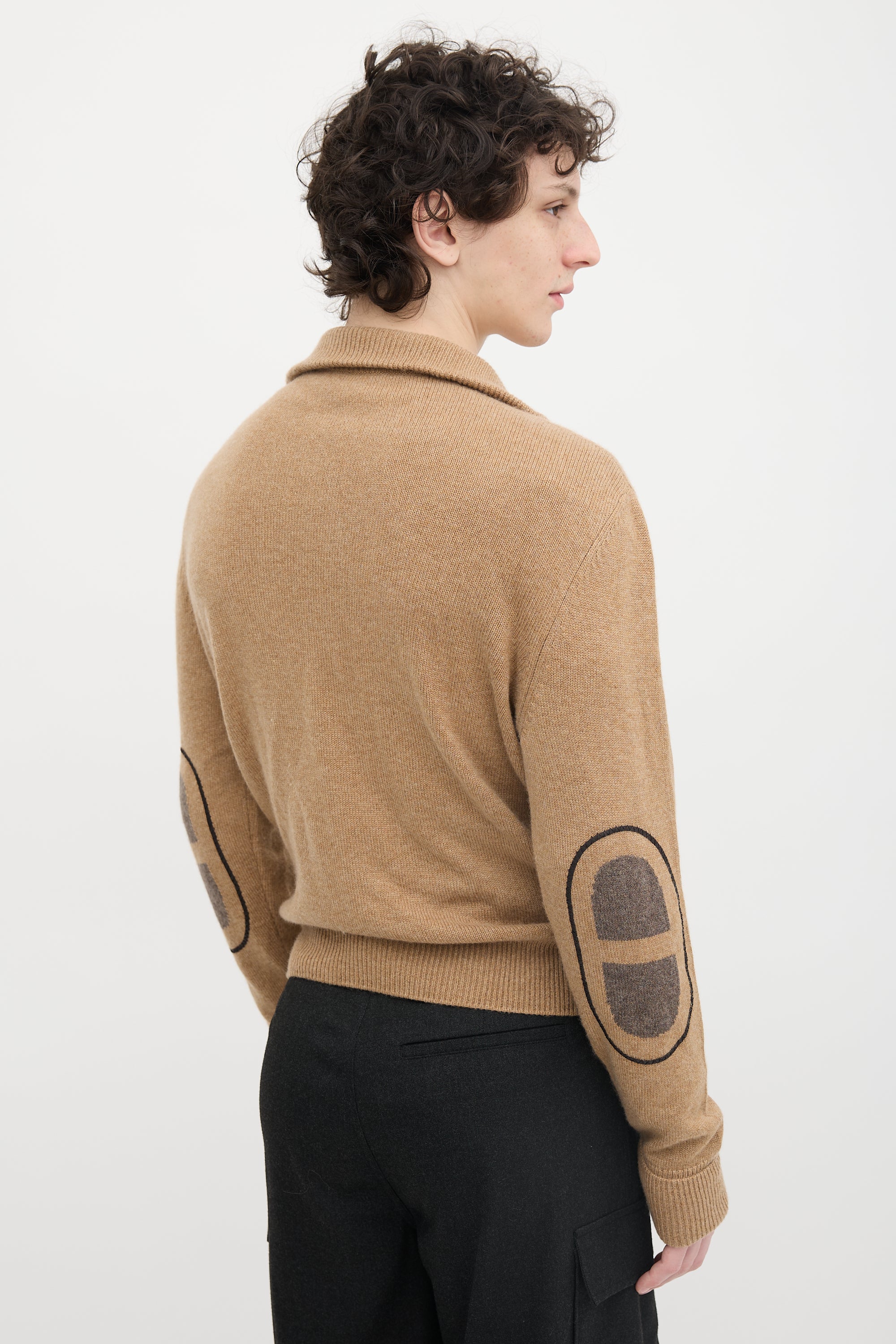 Hermès Cashmere Chain D'Ancre Zip Sweater