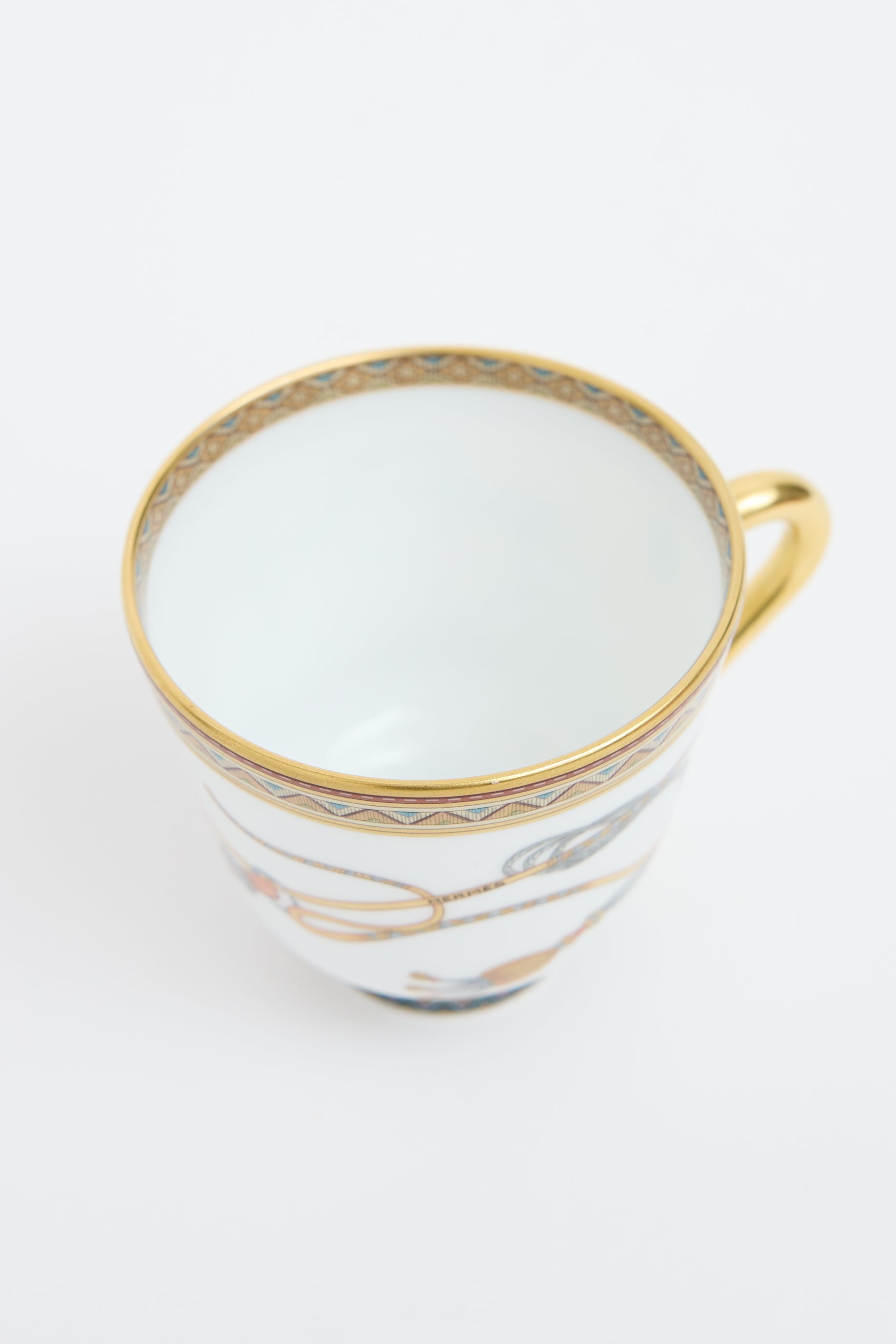 Hermès Multi Cheval D'Orient Cup & Saucer Set