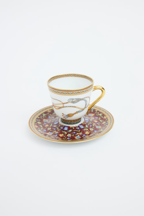 Hermès Multi Cheval D'Orient Cup & Saucer Set